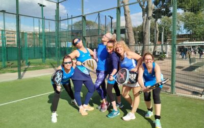 Nuestro equipo Padelcat Femenino C – Blue Girls pierde 2-1 contra el Delfos CP