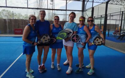 Nuestro equipo Padelcat Femenino C – Blue Girls pierde 3-0 contra el Padel Bcn Shopping