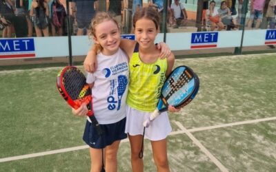 Daniela Ceballos y Lara Belas, Campeonas del V Super Gran Slam la Federación Catalana de Pádel