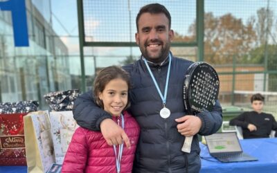 Daniela Ceballos y Adrian Díaz, Campeones de Consolación del 25º Torneo Circuito Telepizza Padres e Hijos Nivel 4