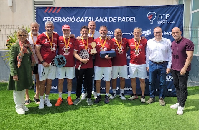 Club Padel Vilanova – Asemed, Campeón de Cataluña por Equipos de Veteranos Super Senior