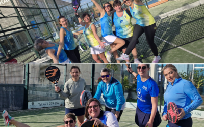 Derbi entre los equipos Padelcat Femenino E y Femenino G
