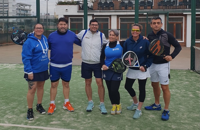 Nuestro equipo Padelcat Mixto G gana 1-2 al CEM Tennis Hospitalet