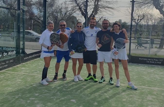 Nuestro equipo Padelcat Mixto G gana 2-1 al Somos Padel Bcn