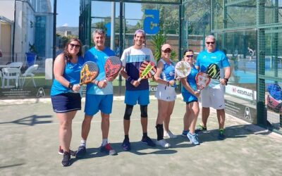 Derbi entre nuestros equipos Padelcat Mixto E y Mixto G