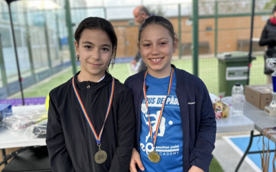 Ona Fernández y Claudia Mateo, Campeonas de Consolación del 31º Torneo Circuito Telepizza Nivel 1