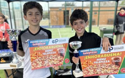 Ismael Cejas y Manuel Cejas, Campeones del 31º Torneo Circuito Telepizza Nivel 3