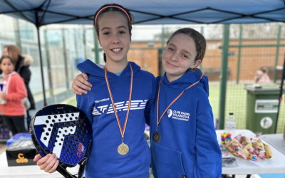 Daniela Ceballos y Lara Belas, Campeonas de Consolación del 31º Torneo Circuito Telepizza Nivel 4