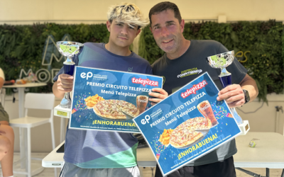 Lucas Fernández y Fran Fernández, Campeones del 28º Torneo Circuito Telepizza Padres e Hijos Nivel 3