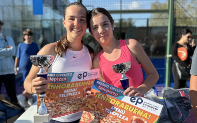 Ana María Panes y Bega Vives, Campeonas del 32º Torneo Circuito Telepizza Nivel 3
