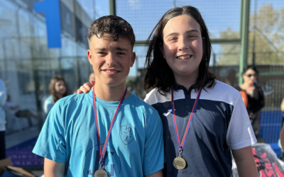 Luis Garrote y Álvaro Salvador, Campeones de Consolación del 32º Torneo Circuito Telepizza Nivel 4