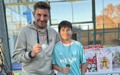 Noha Librante y Pablo Nárvaez, Campeones de Consolación del 30º Torneo Circuito Telepizza Padres e Hijos Nivel 2