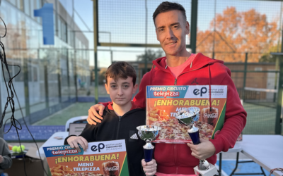 Eric Pérez y Jordi Pérez, Campeones del 30º Torneo Circuito Telepizza Padres e Hijos Nivel 2