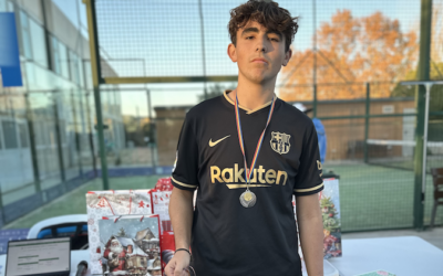 Jordi Arcos y Héctor Arcos , Campeones de Consolación del 30º Torneo Circuito Telepizza Padres e Hijos Nivel 4
