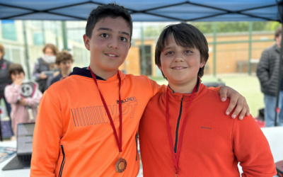 Eric Díaz y Pablo Delegido, Campeones de Consolación del 27º Torneo Circuito Telepizza Nivel 2