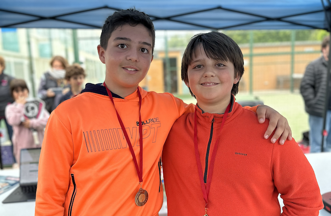 Eric Díaz y Pablo Delegido, Campeones de Consolación del 27º Torneo Circuito Telepizza Nivel 2