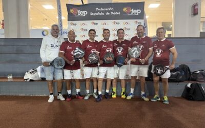 Club Padel Vilanova – Asemed, Campeón de España por Equipos 1ª Categoría Veteranos +55
