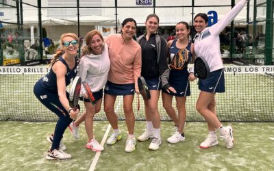 Derbi entre los equipos Padelcat Femenino F – B.E. y el Femenino B